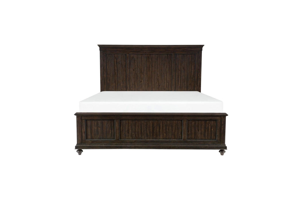 Cardano 3 Piece Queen Bedroom Set In Driftwood Charcoal 1689-1-3Set | Homelegance