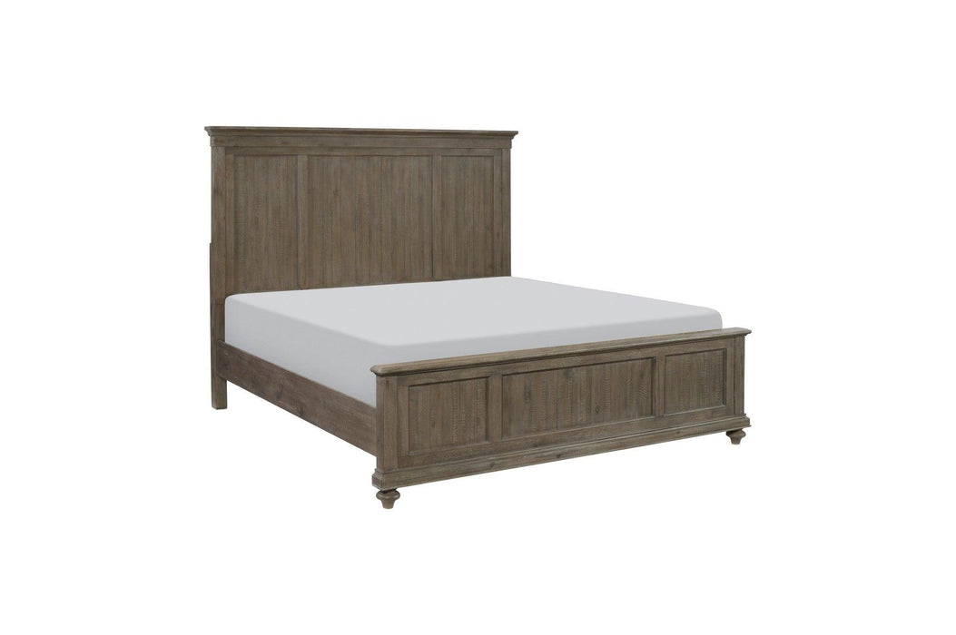 Cardano 5 Piece Eastern King Bedroom Set In Light Brown 1689Brk-1Ek-5Set | Homelegance