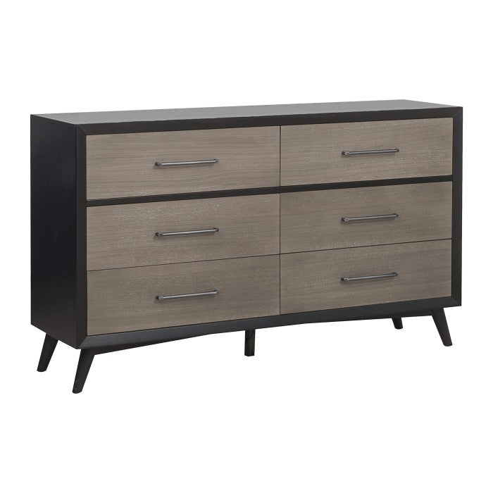 Raku 6 Piece Eastern King Platform Bedroom Set With Footboard Storage 1711Knc-1Ek-6 | Homelegance