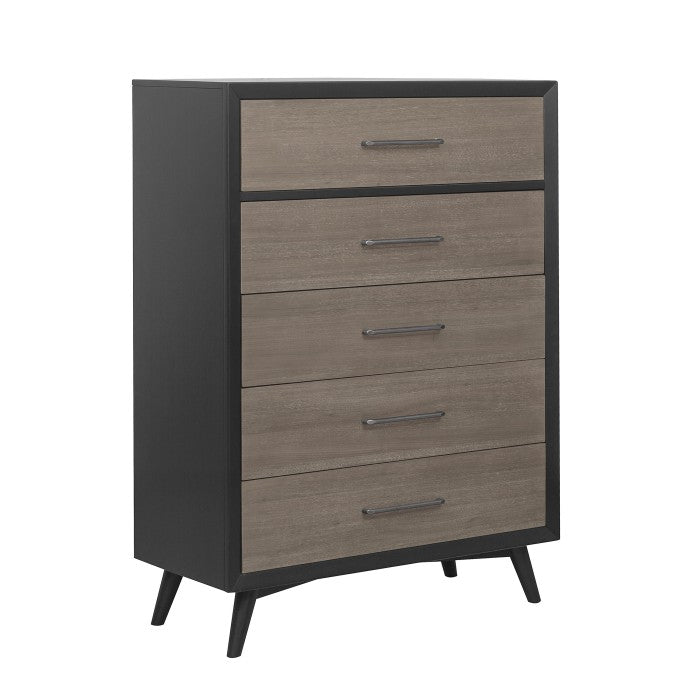 Raku 5 Piece Full Platform Bedroom Set With Footboard Storage 1711Fnc-1-9 | Homelegance