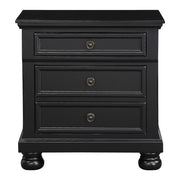 1714BK-4 Night Stand, Hidden Drawer - 1714BK-4