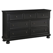 1714BK-5 Dresser, Hidden Drawer - 1714BK-5