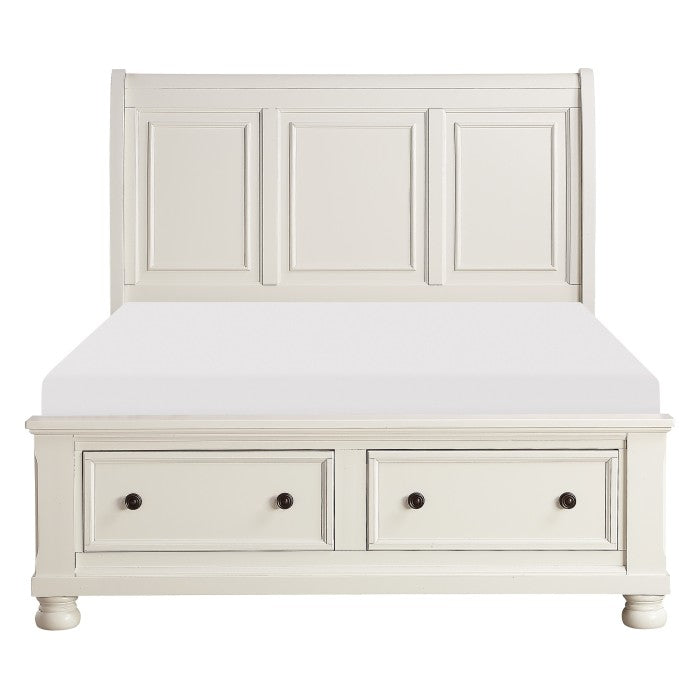 1714KW-1CK* (3)California King Sleigh Platform Bed with Footboard Storage - 1714KW-1CK*