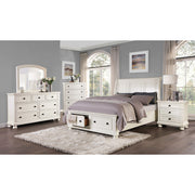 1714KW-1CK* (3)California King Sleigh Platform Bed with Footboard Storage - 1714KW-1CK*