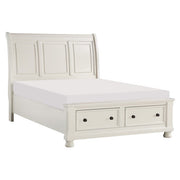 1714KW-1EK* (3)Eastern King Sleigh Platform Bed with Footboard Storage - 1714KW-1EK*