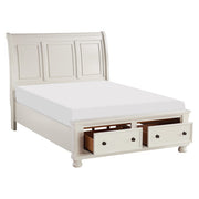 1714KW-1EK* (3)Eastern King Sleigh Platform Bed with Footboard Storage - 1714KW-1EK*