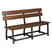 1715-24BH Counter Height Bench with Back - 1715-24BH