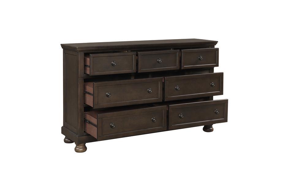 Begonia Dresser With Mirror 1718Gy-5-6 | Homelegance