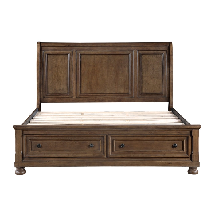 1718FBR-1* Full Platform Bed with Footboard Storage - 1718FBR-1*