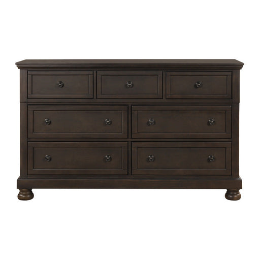 1718GY-5 Dresser, Hidden Drawer - 1718GY-5