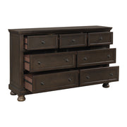 1718GY-5 Dresser, Hidden Drawer - 1718GY-5