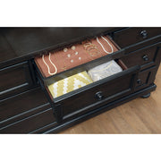 1718GY-5 Dresser, Hidden Drawer - 1718GY-5