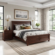 1718KNC-1EK* (3) Eastern King Platform Bed with Footboard Storage - 1718KNC-1EK*
