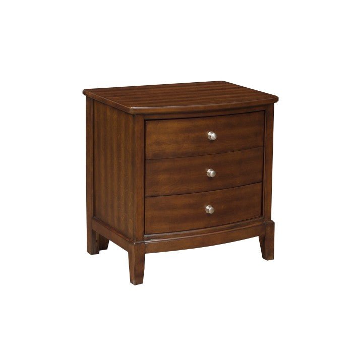 Cotterill Cherry 3 Piece Queen Panel Bedroom Set 1730-1-3 | Homelegance