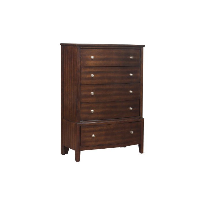 Cotterill Cherry 6 Piece Eastern King Panel Bedroom Set 1730K-1Ek-6 | Homelegance