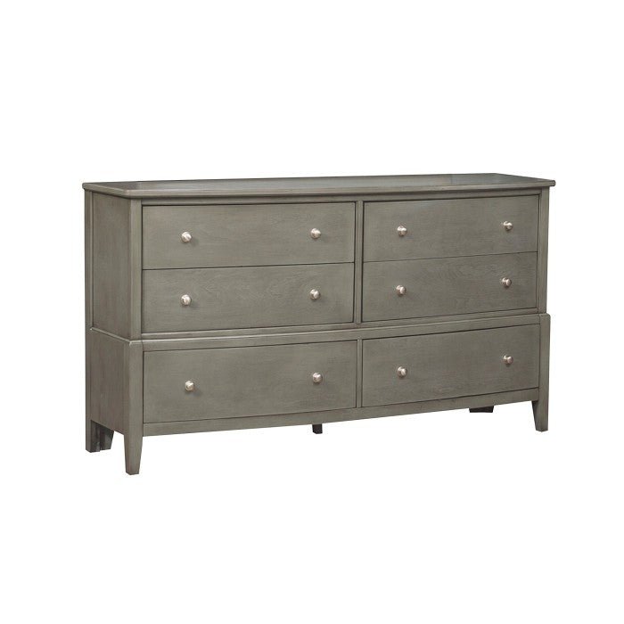 Cotterill Gray 4 Piece Queen Panel Bedroom Set 1730Gy-1-4 | Homelegance