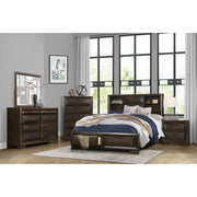1753K-1EK* (3)Eastern King Platform Bed with Footboard Storage - 1753K-1EK*