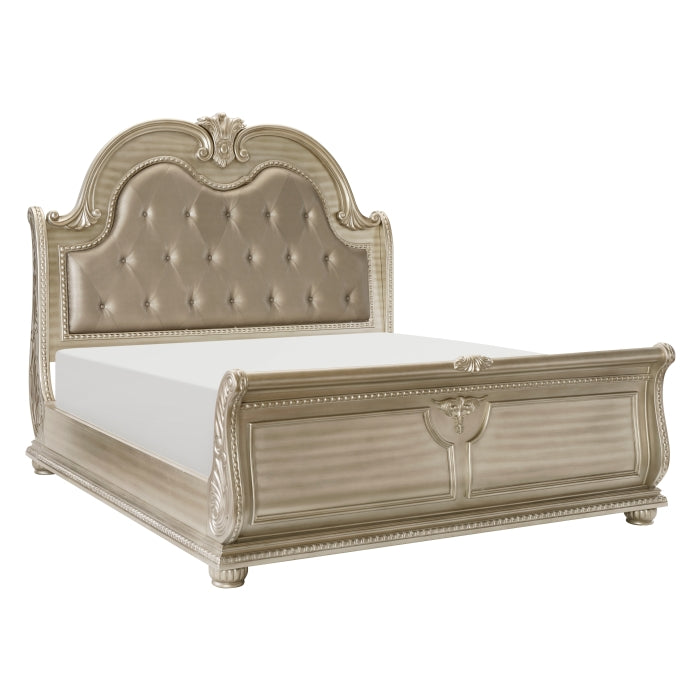 1757SVK-1EK* (4) Eastern King Bed - 1757SVK-1EK*