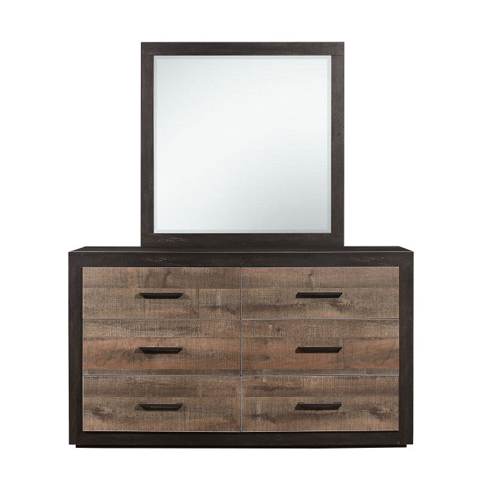 Miter Mahogany And Ebony Dresser 1762-5 | Homelegance