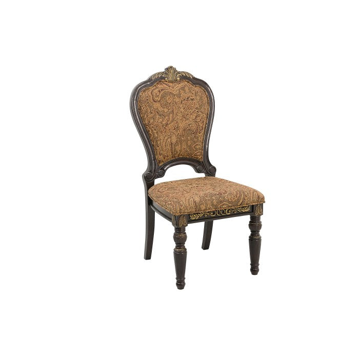 Russian Hill Warm Cherry 7 Piece Extendable Dining Room Set 1808-112-7 | Homelegance