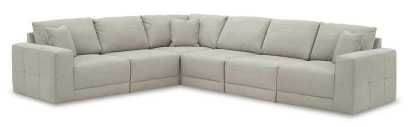 Next-Gen Gaucho Gray 6-Piece Sectional - DMV Furniture