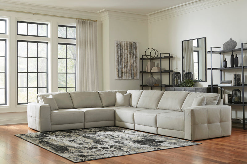 Next-Gen Gaucho Gray 6-Piece Sectional - DMV Furniture