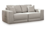 Next-Gen Gaucho Gray 2-Piece Sectional Loveseat -  Ashley - DMV Furniture