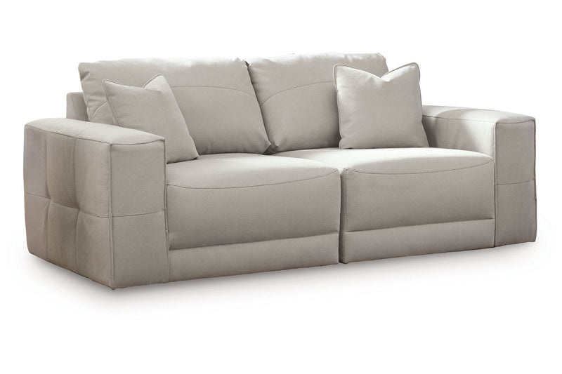 Next-Gen Gaucho Gray 2-Piece Sectional Loveseat -  Ashley - DMV Furniture
