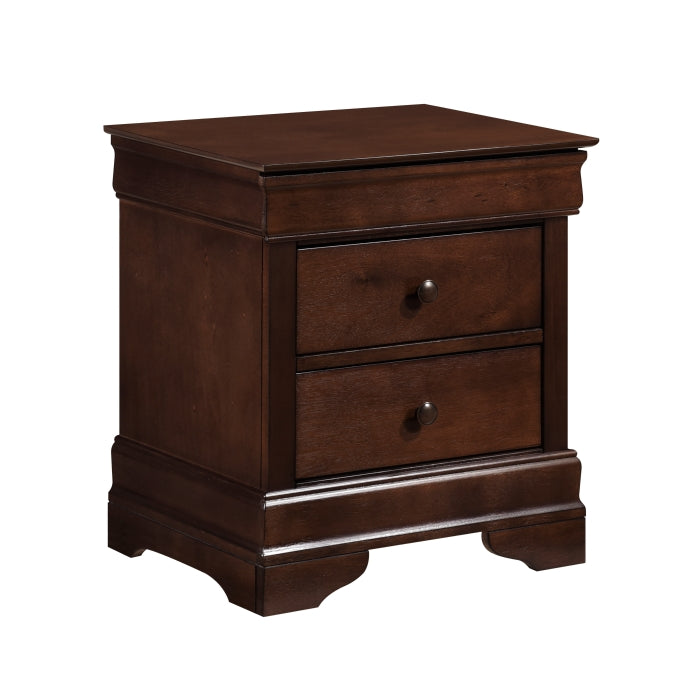 1856-4 Night Stand, Hidden Drawer - 1856-4