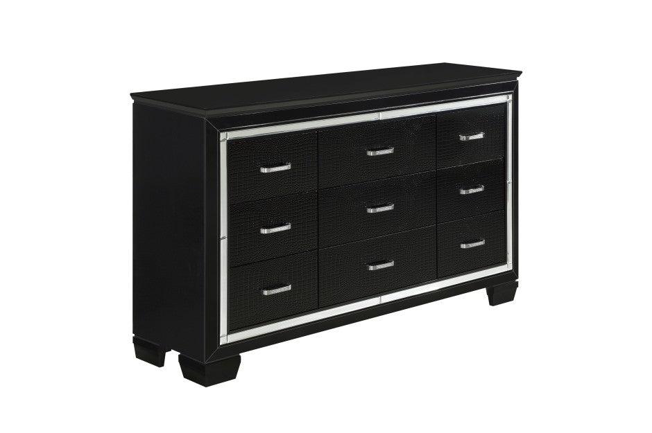 Allura 5 Piece Queen Bedroom Set 1916Bk-1-9 | Homelegance