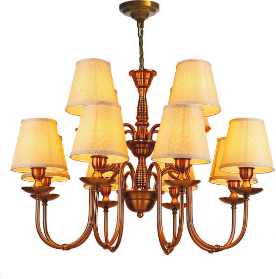 2008W33SB 33 X 20 -  12 LIGHTS SHINY BRONZE - 210000004088