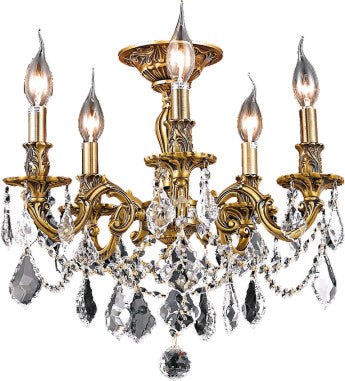 2018F18-5B  18X17  5 LIGHT  BRONZE - 210000004901