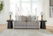 Aslan Court Pebble Modular Sofa and Loveseat from Ashley - DMV Furniture