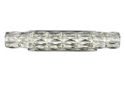 2042D24CCT 24" X 4.7" SAMSUNG LED CHROME WALL SCONCE - 210000006664