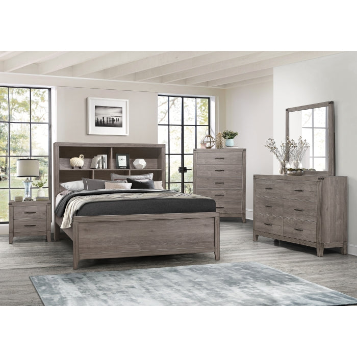 2042NB-1* (3) Queen Platform Bed - 2042NB-1*