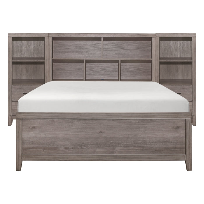 2042NB*WB 3pc Set Queen Wall Bed (QB+2PNS) - 2042NB*WB