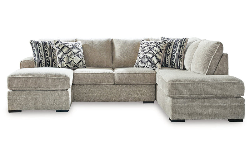 Calnita Sisal 2-Piece Sectional with Chaise -  Ashley - DMV Furniture