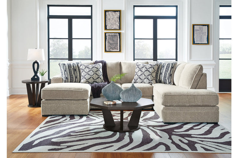 Calnita Sisal 2-Piece Sectional with Chaise -  Ashley - DMV Furniture