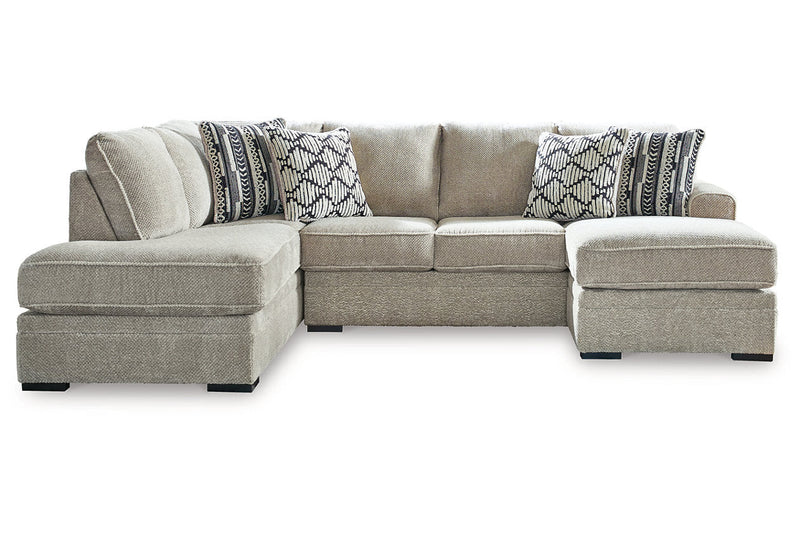 Calnita Sisal 2-Piece Sectional with Chaise -  Ashley - DMV Furniture