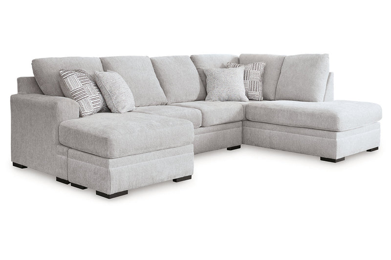 Gabyleigh Nickel 2-Piece Sectional with Chaise -  Ashley - DMV Furniture