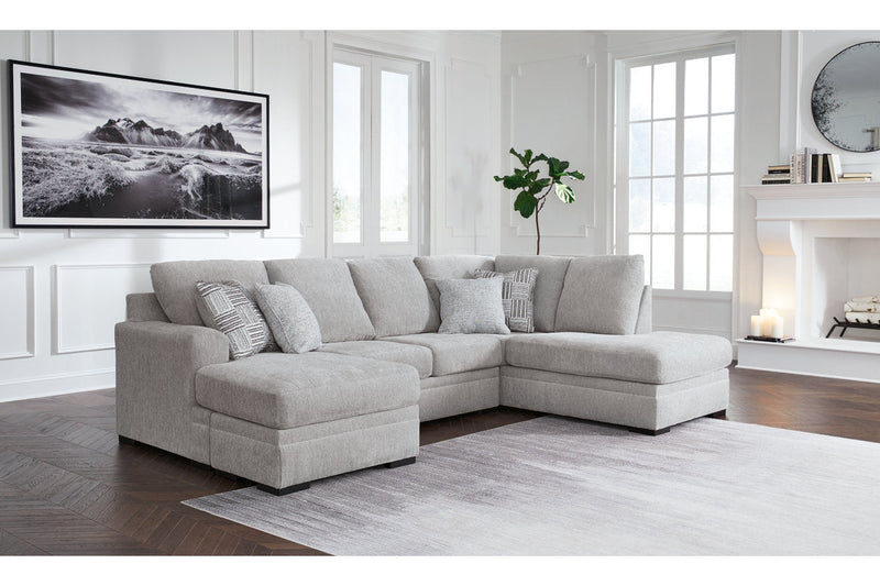 Gabyleigh Nickel 2-Piece Sectional with Chaise -  Ashley - DMV Furniture