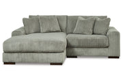 Lindyn Fog 2-Piece LAF Chaise Sectional -  Ashley - DMV Furniture