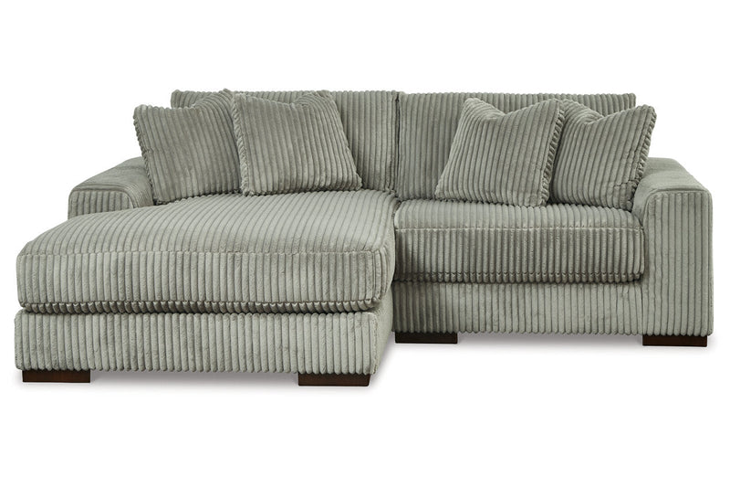 Lindyn Fog 2-Piece LAF Chaise Sectional -  Ashley - DMV Furniture