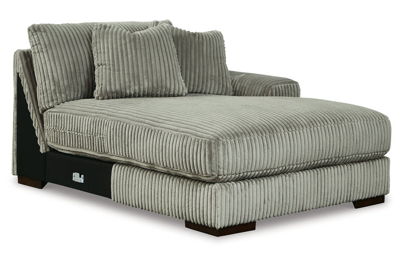 Lindyn Fog 3-Piece Sectional and Chair -  Ashley - DMV Furniture