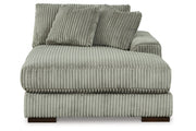 Lindyn Fog 3-Piece Sectional and Chair -  Ashley - DMV Furniture