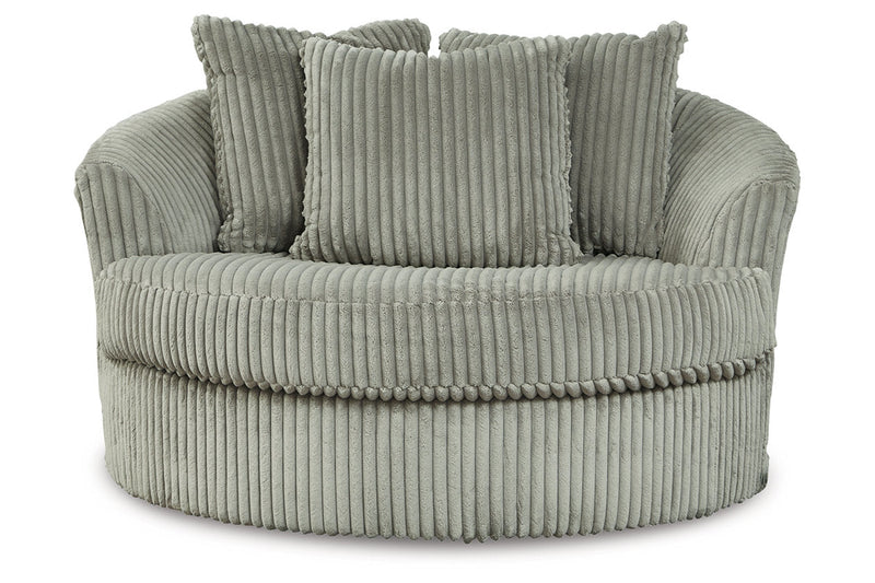 Lindyn Fog 3-Piece Sectional and Chair -  Ashley - DMV Furniture