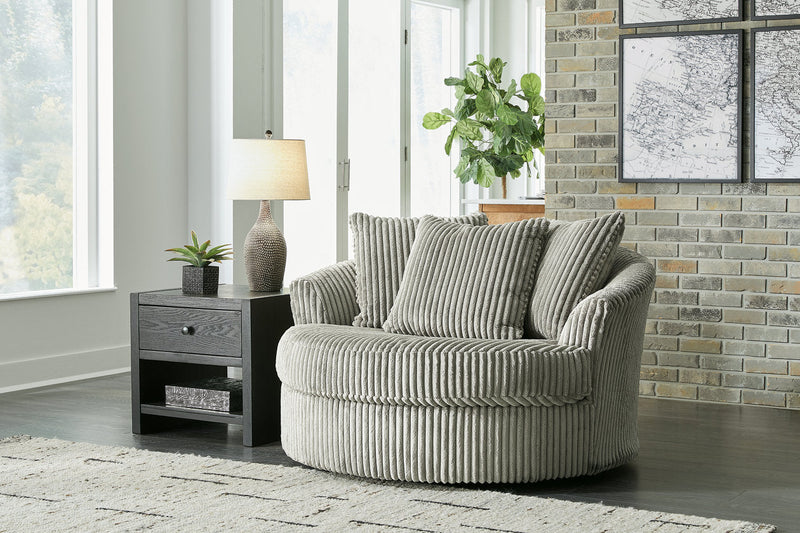 Lindyn Fog 3-Piece Sectional and Chair -  Ashley - DMV Furniture