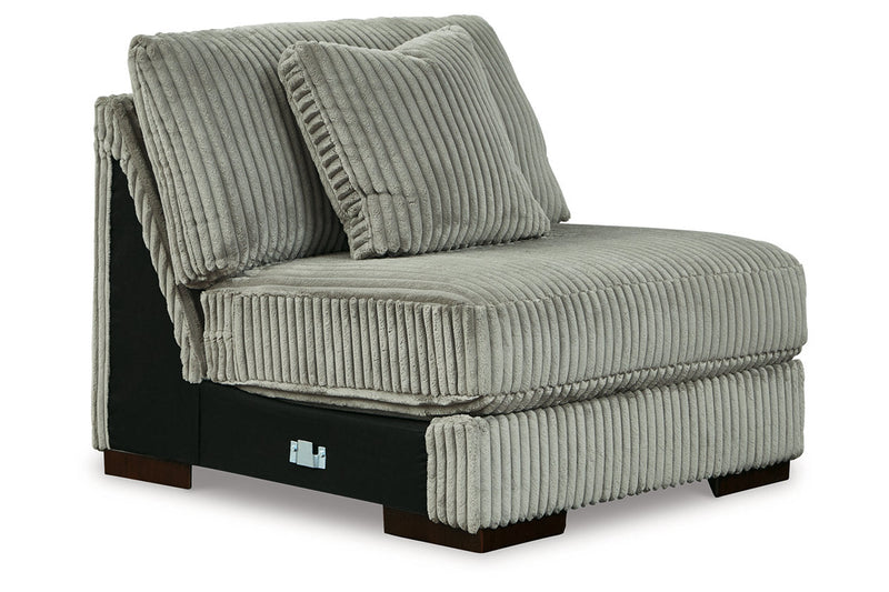Lindyn Fog 3-Piece Sectional and Chair -  Ashley - DMV Furniture