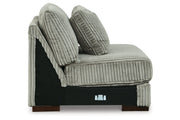 Lindyn Fog 3-Piece Sectional and Chair -  Ashley - DMV Furniture