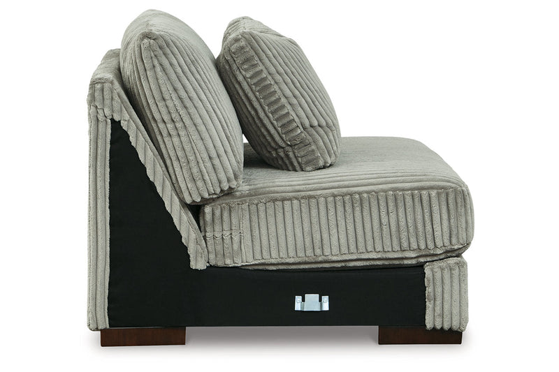 Lindyn Fog 3-Piece Sectional and Chair -  Ashley - DMV Furniture
